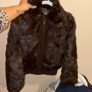 100% Genuine Rabbit Fur Jacket